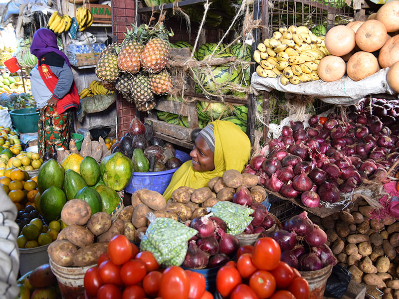 Central Market i Arusha - www.rejsecenterdjursland.dk